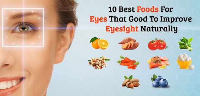 10 Best Foods for Eyes - Improve Eyesight Naturally